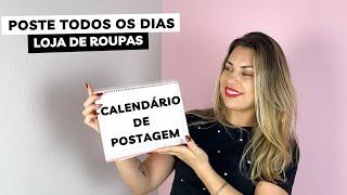 UMA SEMANA DE CONTEÚDOS PARA LOJA NO INSTAGRAM | Ideias para postar todos os dias na sua loja