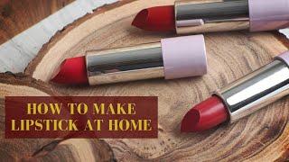 DIY Vegan lipstick recipe/Easy lipstick recipe /How to make basic lipstick base