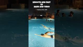Effort vs Efficiency  Swimming Tips #swimming #swimmingtips #swimmingpool