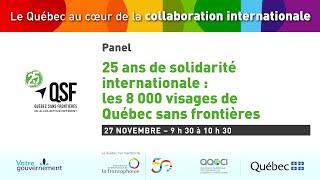 25 ans de solidarité internationale : les 8 000 visages de Québec sans frontières