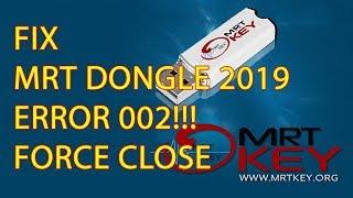 How Fix MRT Dongle Error 002!!! Make Sure Your Computer Has Connect Internet/Force Close 2019