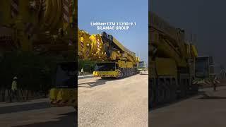 Liebherr LTM 11200-9.1 | 1200 Ton Mobile Crane #shorts #viral