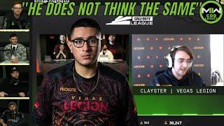 Scump doesn't seem happy Clayster dropped his boy