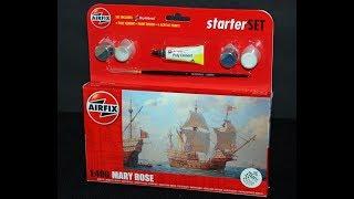 Airfix Mary Rose 1 400th Scale In Box Review