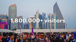 1.8 million fans attended the FIFA Fan Festival in Doha | #FIFAFanFestival