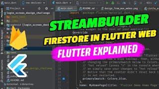 Flutter Streambuilder with Firestore in Web