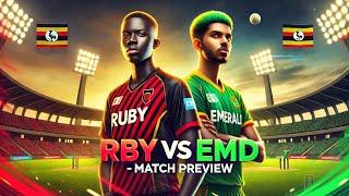 RBY vs EMD Fantasy Prediction || Ruby vs Emerald Uganda T20 2025 || RBY vs EMD H2H and GL Prime Team