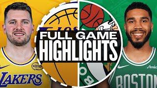 LAKERS vs CELTICS FULL GAME HIGHLIGHTS | March 9, 2025 | NBA Full Game Highlights Today (2K)