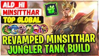 New Revamped Minsitthar Jungler Tank Build [ alD_Hi Minsitthar ] Mobile Legends Gameplay And Build.