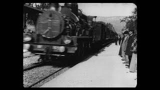 [Actual 4K Scan] The Arrival of a Train at La Ciotat Station - Lumière Brothers - 1896.