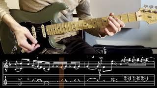 John Mayer - Belief Guitar Solo (from live in LA) with Tabs