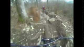 Downhill MTB massive crash!