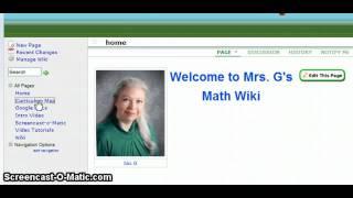 Gustafson Wiki Screencast