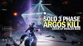 Solo Argos in 3 Phases [Eater of Worlds Raid]