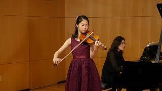 Violin Concerto No. 1 in A minor by J. B. Accolay - Hana Tsai (11 yrs old)