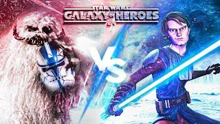 The Return of the King in Galaxy of Heroes - Wampa Devours the 501st in 5v5 Grand Arena