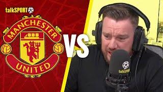 "WE'RE UNBEATEN IN EUROPE!"  Jamie O'Hara CLASHES With Man United Fan Who DEFENDS Erik Ten Hag! 