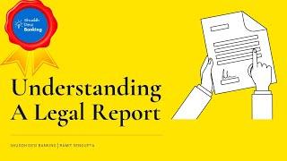 Property Title & Title Search - Understanding the legal report