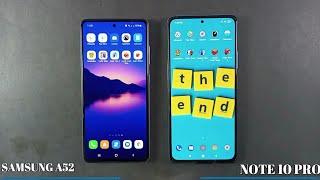 Redmi Note 10 Pro Vs Samsung Galaxy A52 Speed Test 2023