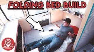 #18 | FOLDING BED DESIGN BUILD | School Bus Conversion