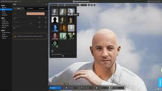 Metahuman DeepFake: Vin Diesel