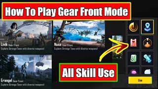 How To Play Gear Front Mode In BGMI / PUBG | Gear Front Mode In Erangel, Nusa & Livik Map