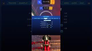 My Rocket League Settings!  #shorts #rocketleague #gaming