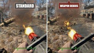 Fallout 4: Patch 1.3 "Weapon Debris" & HBAO+ | Vergleich / Comparison