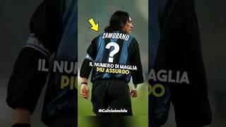 Il numero di maglia PIÙ ASSURDO della storia  #inter #shorts