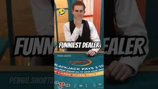 Blackjack Dealer Gets a Compliment  #blackjack #blackjackcasino #online #rainbet