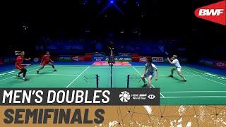 YONEX All England Open 2022 | Gideon/Sukamuljo (INA) [1] vs Fikri/Maulana (INA) | Semifinals