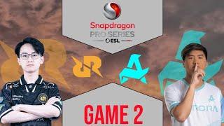 RRQ VS AURORA GAME 2 Snapdragon Pro Series s6