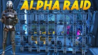 We ONLINE RAIDED The ALPHAS On DAY 1 - ARK