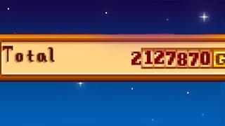 How to Make 2.1 MILLION GOLD A WEEK in Stardew Valley 1.5 (NO MODS) #Short
