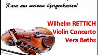 Wilhelm Rettich Violin Concerto