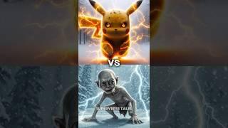 Pikachu vs Lord of the Rings | Gandalf, Gollum, Legolas, Saruman #lordoftherings #pikachu #pokemon