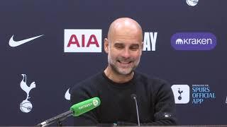 "I AM SO PROUD"  | Pep Guardiola Post-Match Press Conference | Tottenham 2-1 Man City