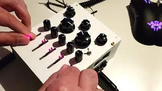 Axoloti 5 voices string machine with lush reverb