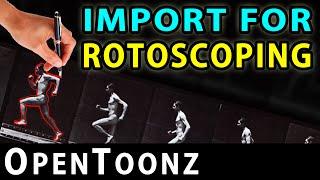 OpenToonz - Import for Rotoscoping (Part 15)