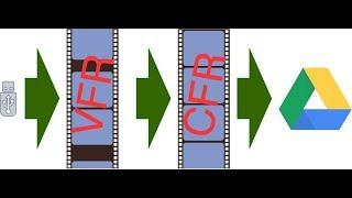 USB Media Transfer and Convert Scripting