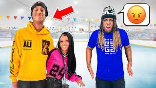 Daily Vlog:: Yaya And Her Boyfriend Went Ice Skating And Don Got So Mad