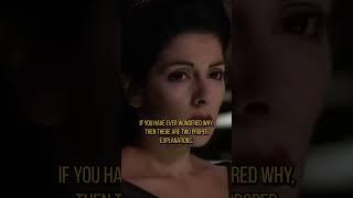 Star Trek: TNG, What Troi's casual uniform was for