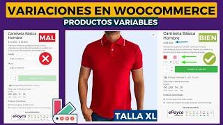  Cómo CREAR PRODUCTOS VARIABLES en WOOCOMMERCE y Mejorarlos para AUMENTAR TUS VENTAS - 2024