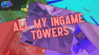 JToH - All My Ingame Towers