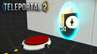 PORTAL 2 RTX НА ТЕЛЕФОНЕ! - Teleportal 2 (Обучение + 10 уровней) [#1]