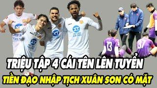 HLV Kim Sang sik Triệu Tập Thêm 4 Cái Tên Lên Tuyển Dự AFF Cup 2024, Bất Ngờ Với Tiền Đạo Nhập Tịch