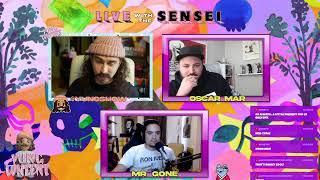 LIVE WITH THE SENSEI 028 |PARALLEL ART DIRECTION FT  OSCAR MAR AND MR.GONE