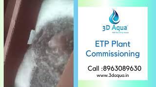 ETP Plant Commissioning y 3D Aqua Water Treatment Company