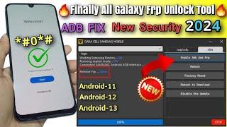 Finally All Galaxy Frp Bypass Unlock Frp Android 11/12/13/14 New Security/All Samsung Remove Done