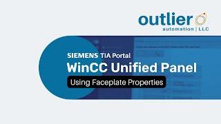 Siemens WinCC Unified - Faceplate Property Tutorial